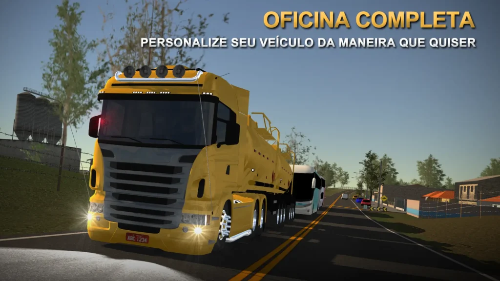The Road Driver - Jogo de Caminhões e Ônibus Celular